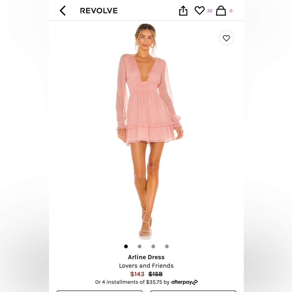 Arline dress - lover and friends